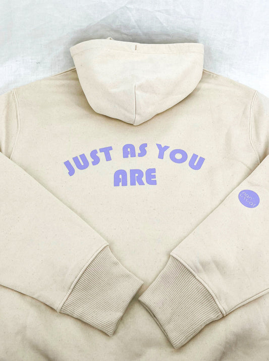 Unisex relaxed Hoodie "just as you are"