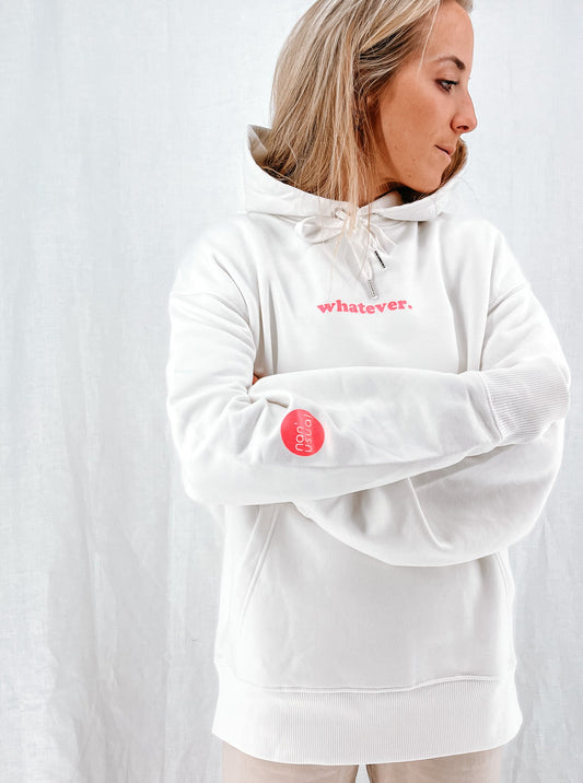 Unisex relaxed Hoodie "whatever."