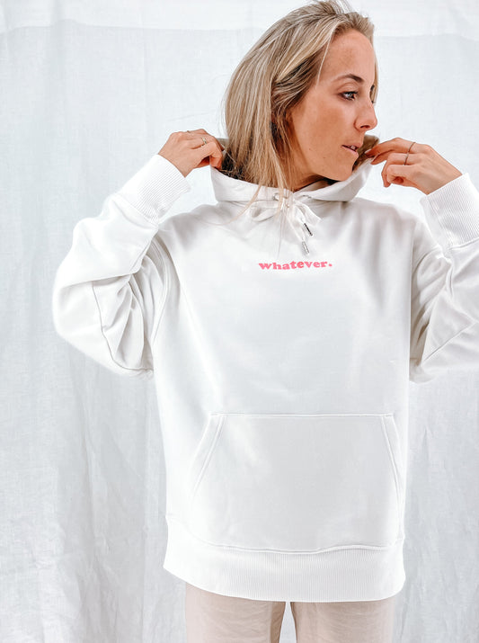 Unisex relaxed Hoodie "whatever."