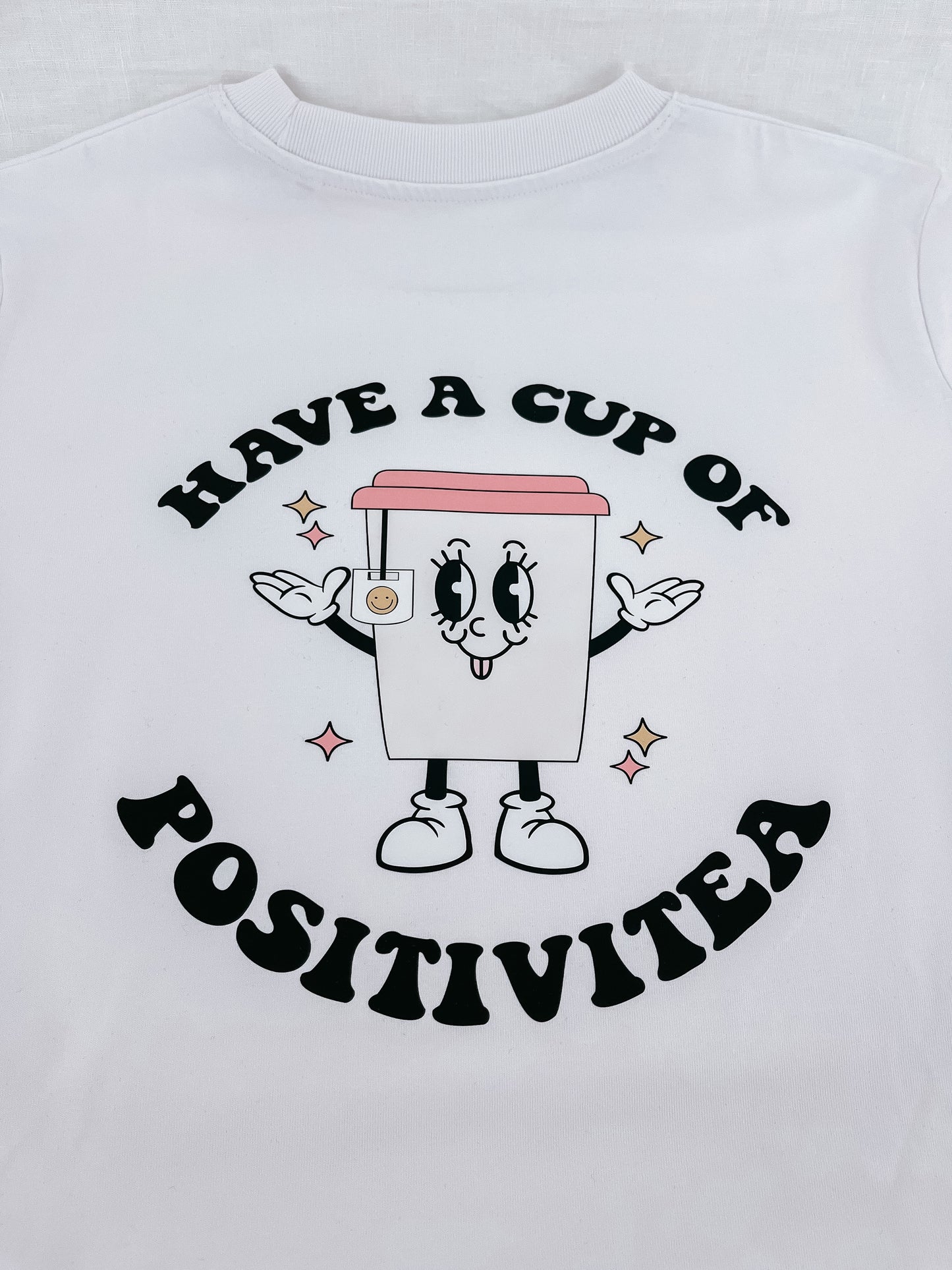 Damen T-Shirt “have a cup of positivitea”