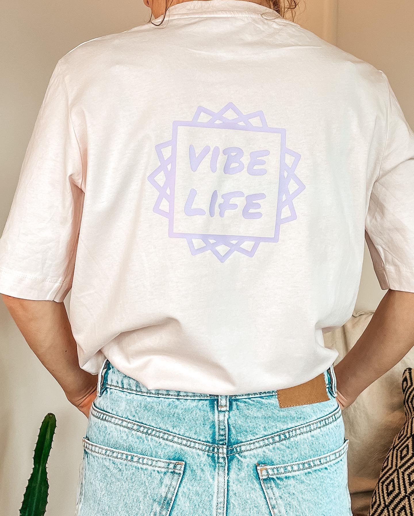 Damen T-Shirt “Vibe Life”