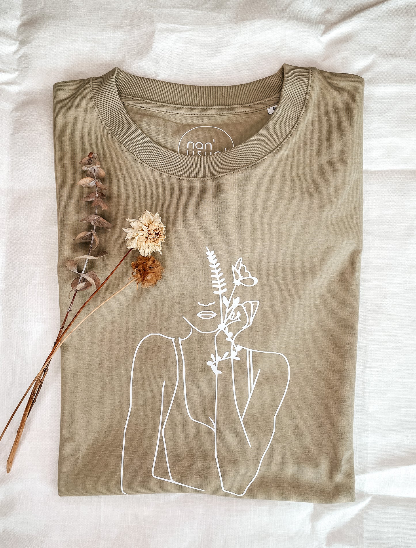 Damen T-Shirt "Flower Woman"