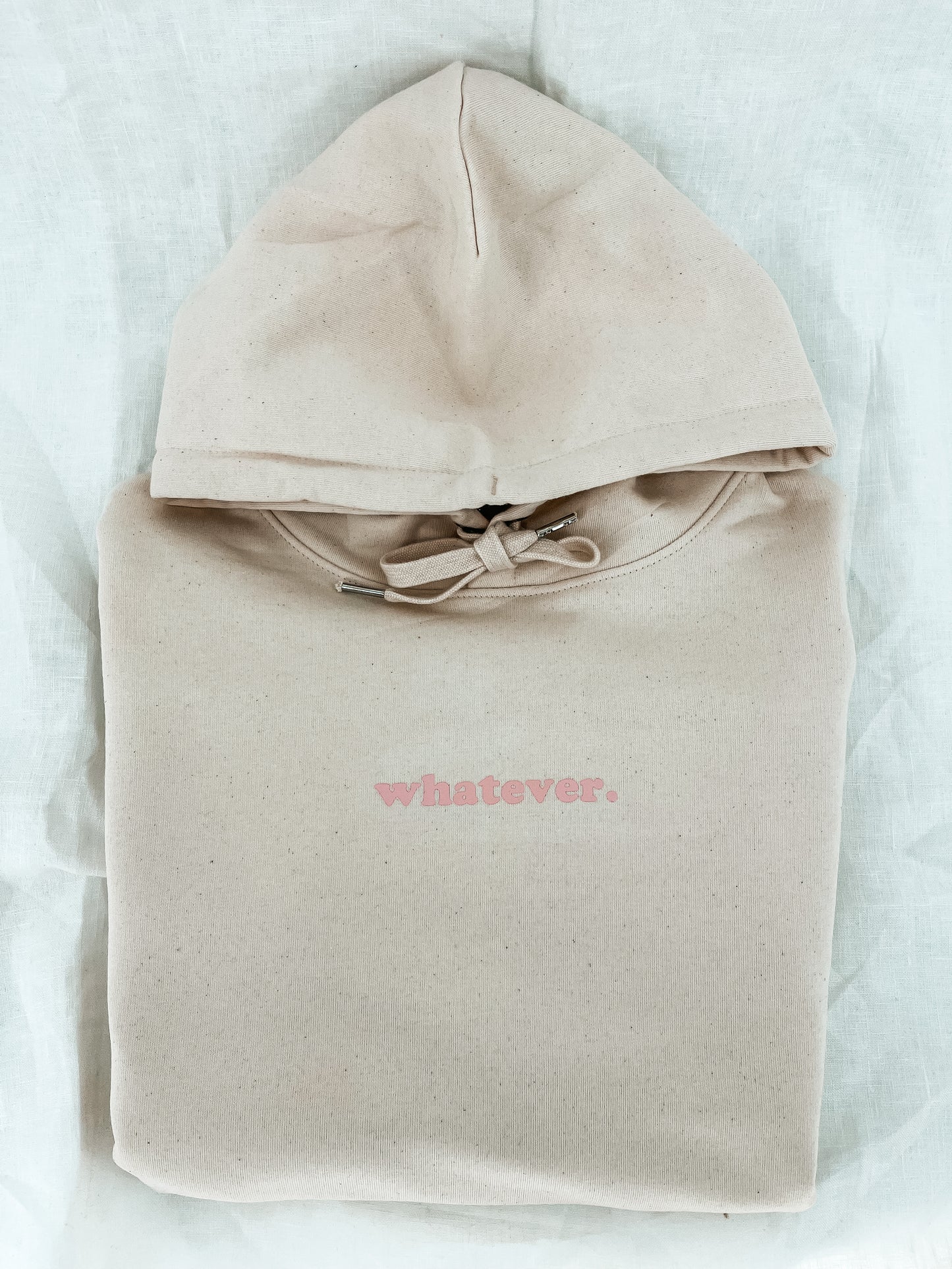 Unisex relaxed Hoodie "whatever."